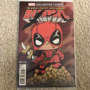 MARVEL COLLECTOR CORPS DEADPOOL #001 VARIANT EDITION COMIC BOOK